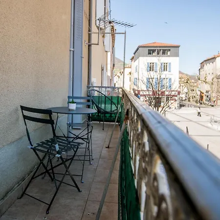 La Citadine Balcon, Terrasse, Fibre, Centre-ville Millau