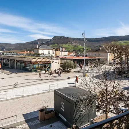 Appartement La Citadine Balcon, Terrasse, Fibre, Centre-ville Millau